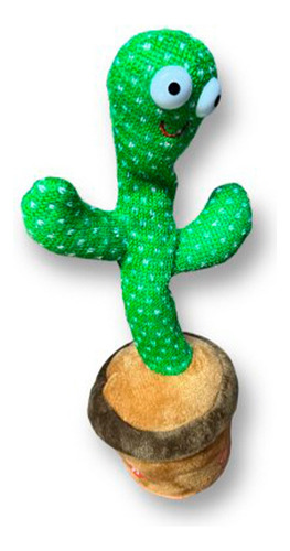 Cactus Bailarin Juguete Canta Habla Musica Recargable Voz