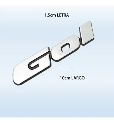 Emblema Cromado Tapa Baul Gol
