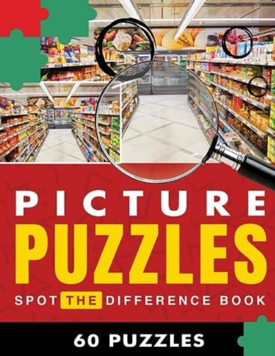 Libro: Picture Puzzles Spot The Difference Book: Super Hard 