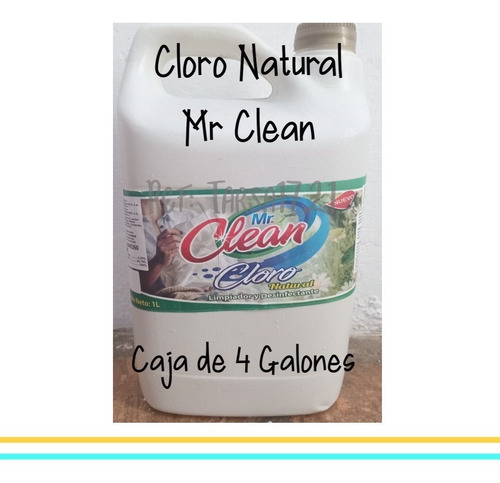 Imagen 1 de 1 de Cloro Concentrado (caja De 4 Galones)