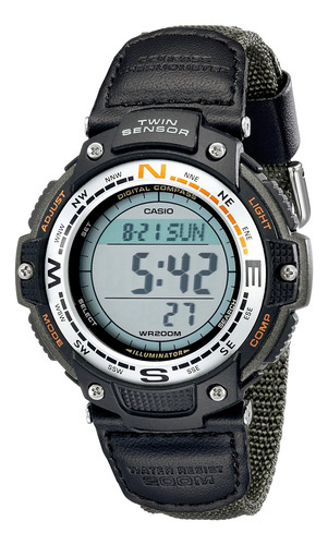 Reloj Casio  Sgw100b-3v  Men's Sgw100b-3v Digital Compass Se