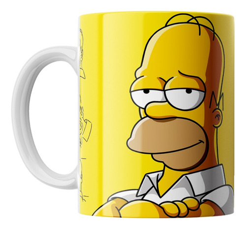 Tazas Polimerro Plastico Los Simpson | Por Mayor X 10