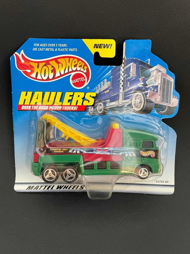 Hot Wheels Haulers Grua Over The Road Power Trucks De 1998