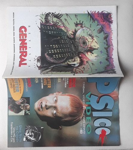 Revista Filmes Terror Psico Video. Frete Gratis (Usado)