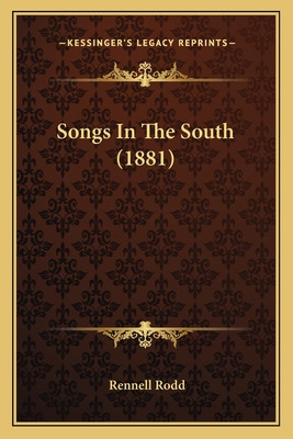 Libro Songs In The South (1881) - Rodd, Rennell