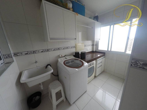 Imagem 8 de 30 de Apartamento Mobiliado De 3 Dormitórios À 50 Metros Da Praia Com Vista Do Mar À Venda Na Aviação!!! - Ap3597