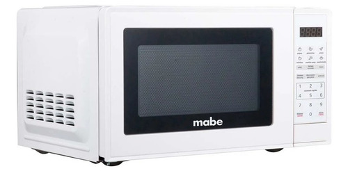 Horno Microondas Blanco 20l(0.7ft3) C/acero Inoxidable Mabe