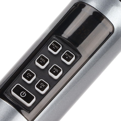 Micrófono De Mano Fijo Inalámbrico Recargable Por Usb, 2 Uni