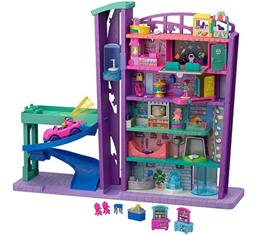 Polly Pocket Pollyville Mega Mall Super Pack