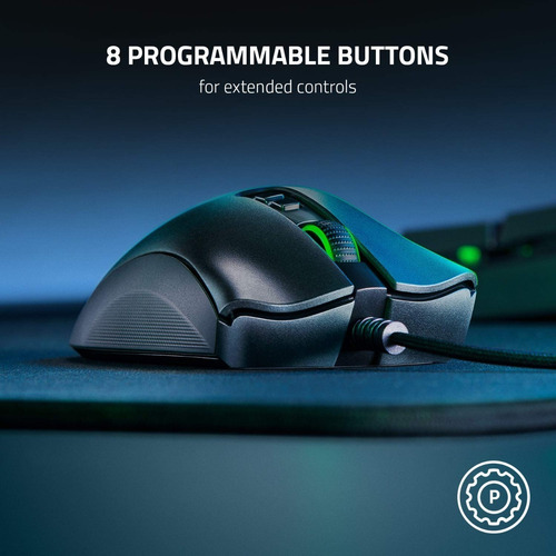 Imagen 6 de 6 de Refurbished Razer Deathadder V2 Mouse Gamer Optico