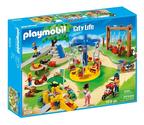 Playmobil Juguete Parque Infantil Para Niños En Casa