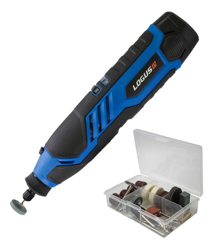 Mini Torno Logus Alta Potencia 61w / 7 Veloc / 40 Accesorios