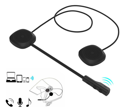 Auriculares Mh04 5.0 Con Altavoces Manos Libres Para Casco D