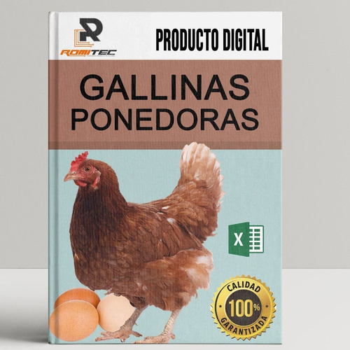 Sistema Herramienta Excel Gestión Gallinas Ponedoras Huevos