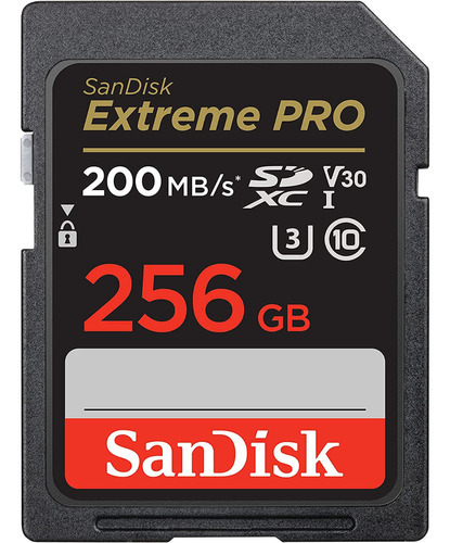 Memoria Sd Sandisk Extreme Pro 256