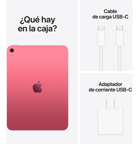 iPad 11 Wi-fi 128gb 12/12mp Chip A16 Pink