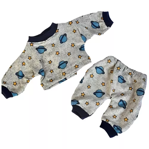 Roupinha Roupa P/ Boneca Baby Alive Pijama Malha