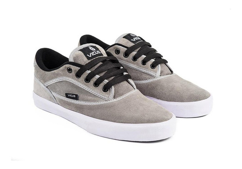 Imagen 2 de 6 de Zapatillas Vicus Genesis Gamuza Gris