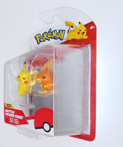 Jazwares Pokemon Battle Figure Pack - Pikachu & Torchic