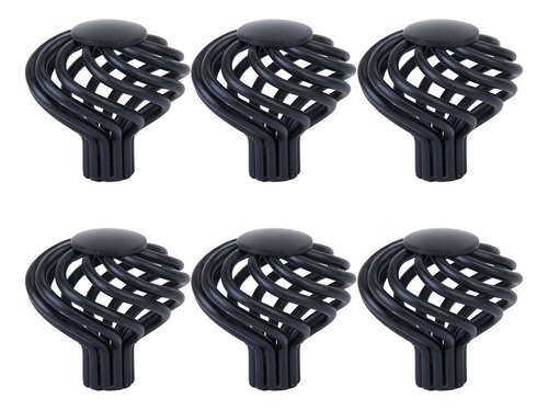 6pcs 34mm Perilla De La Manija Del Cajón Puerta Del