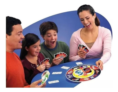 Uno Spin Juego De Mesa Juego Familiar
