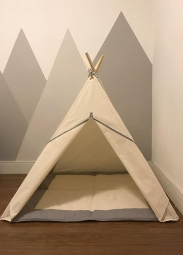 Cabaninha Resistente Quarto Infantil Com Tapete