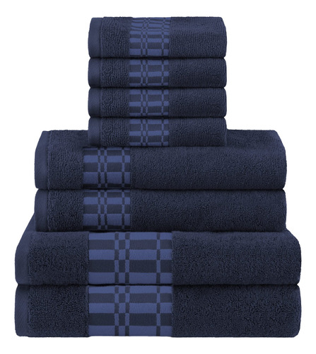 Superior Juego De Toallas De Algodón De 6  8 Piece Towel S#0