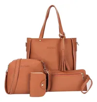 Comprar 4 Unids\u002Fset Bolsos Compuestos Bolsos Bandolera Mujer