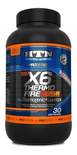 X6 Thermo Fire Htn Pro Series X 120 Capsulas