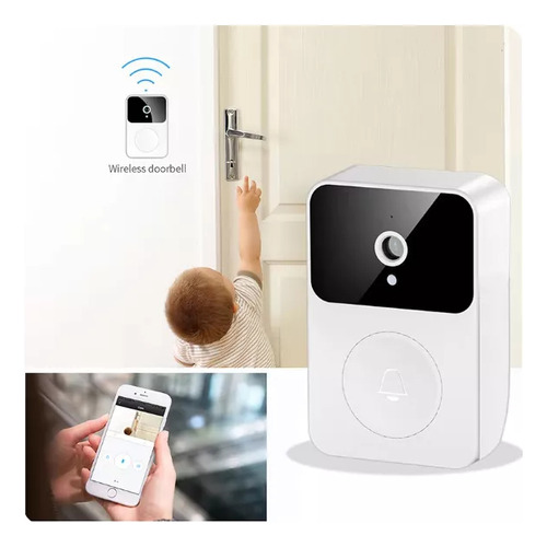 Timbre Inteligente Wifi Seguridad Video Portero Inalámbrico