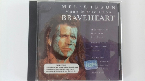 Cd Film More Music From Braveheart (corazón Valiente)