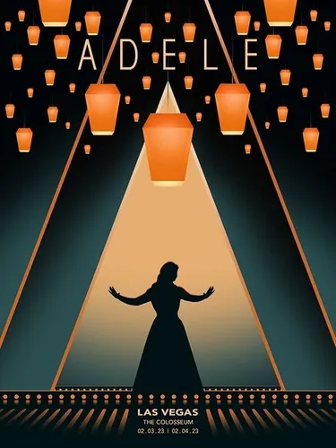 20 Pegotines Stickers De Adele Cantante Adhesivos