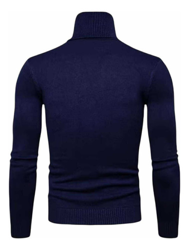 Polera Sweater Cuello Alto Regular Fit De Lana