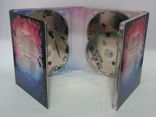 The Tim Burton Collection Blu-ray 7 Siete Discos Libro