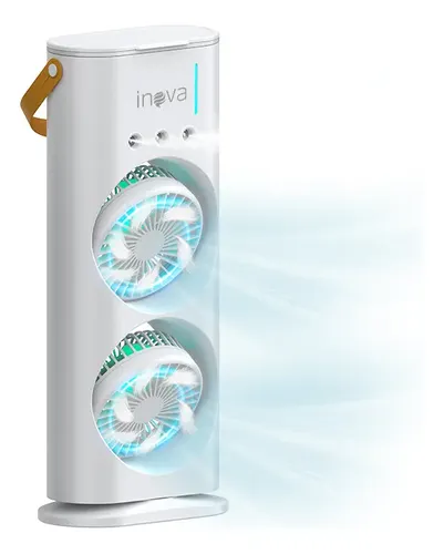 Umidificador e ar condicionado portátil com dupla função Inova Co...