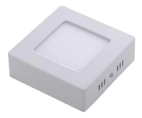 Panel Led De Plafon Aplique Macroled 6w Cuadrado 220v