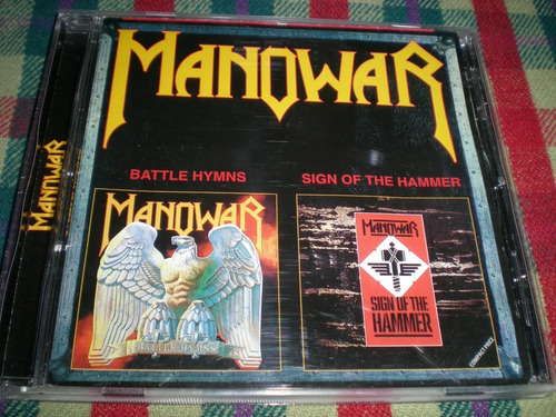 Manowar / Battle Hymns + Sig Of The Hammer Cd (33)