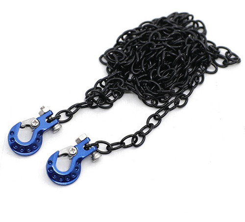 Cadena De Remolque Cnc Con Gancho De Remolque Universal Azul