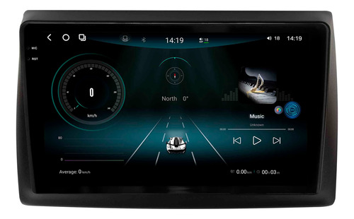 Multimídia Aikon Fóton G3 Fiat Stilo 12+256gb 2k Carplay 9p