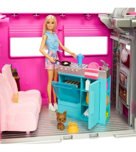 Dream Camper Barbie Con Accesorios