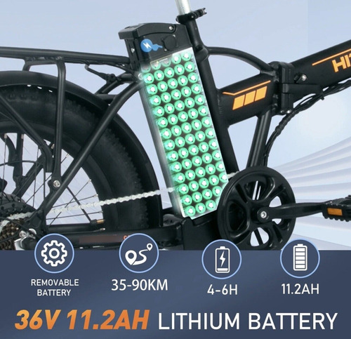 Nueva Bicicleta Eléctrica Adulto Hitway 250w Plegable