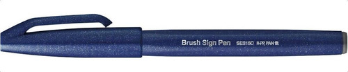 Bolígrafo táctil Brush Sign Pen, color azul petróleo