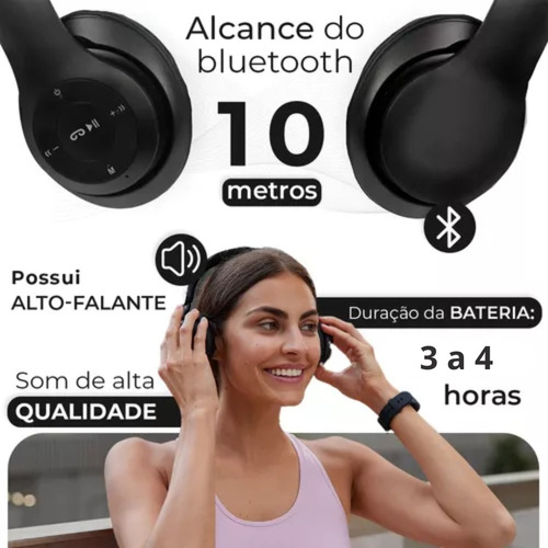 Fone Corrida Bluetooth V5.3 Som Limpo Hd Ios E Android Azul-celeste