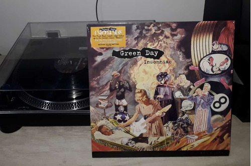 Green Day Insomniac Vinilo Nuevo Sellado Importado 