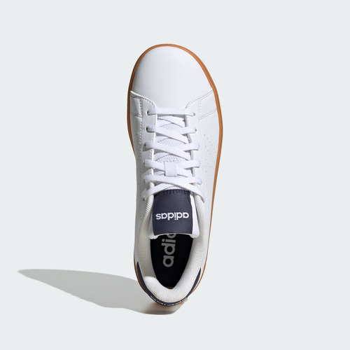 Tenis adidas Casual Advantage Base 2.0 Niños Blanco Ji4190