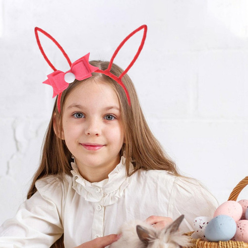 4 Diadema Con Orejas De Conejo De Pascua, Banda Para El Pelo