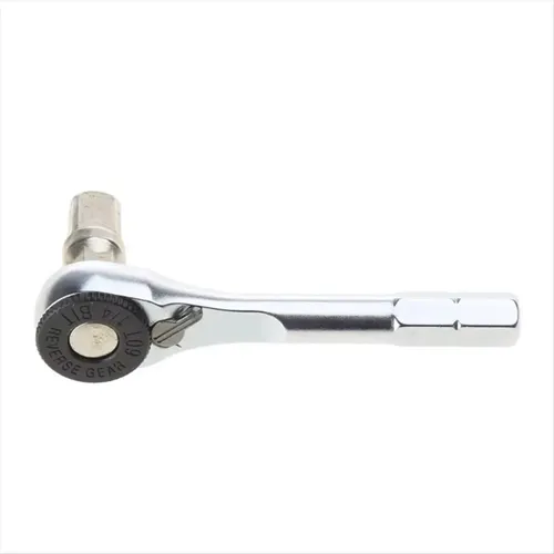 Chave De Catraca Chaves De Torque Hexagonais De 6,35 Mm - Fe Prateado