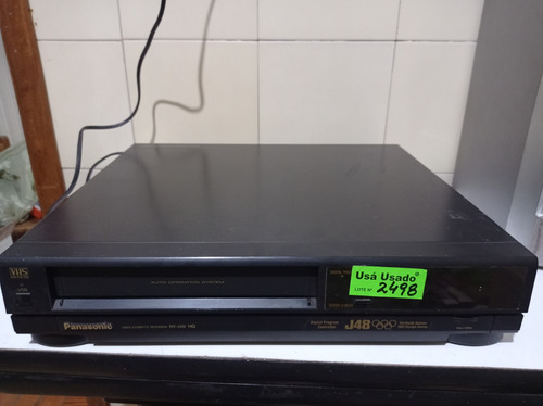Videocasetera Panasonic J48 Funciona Neegro (Usado)