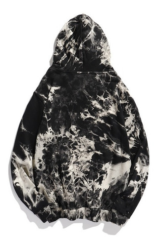 Sudadera Con Capucha 85% Algodón Tie Dye Hombres Sudaderas C