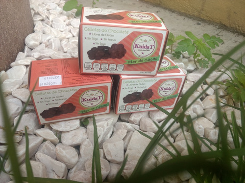Imagen 4 de 6 de Galleta Sin Gluten - Flor De Cacao Kuidat Paquete 10 Cajas.